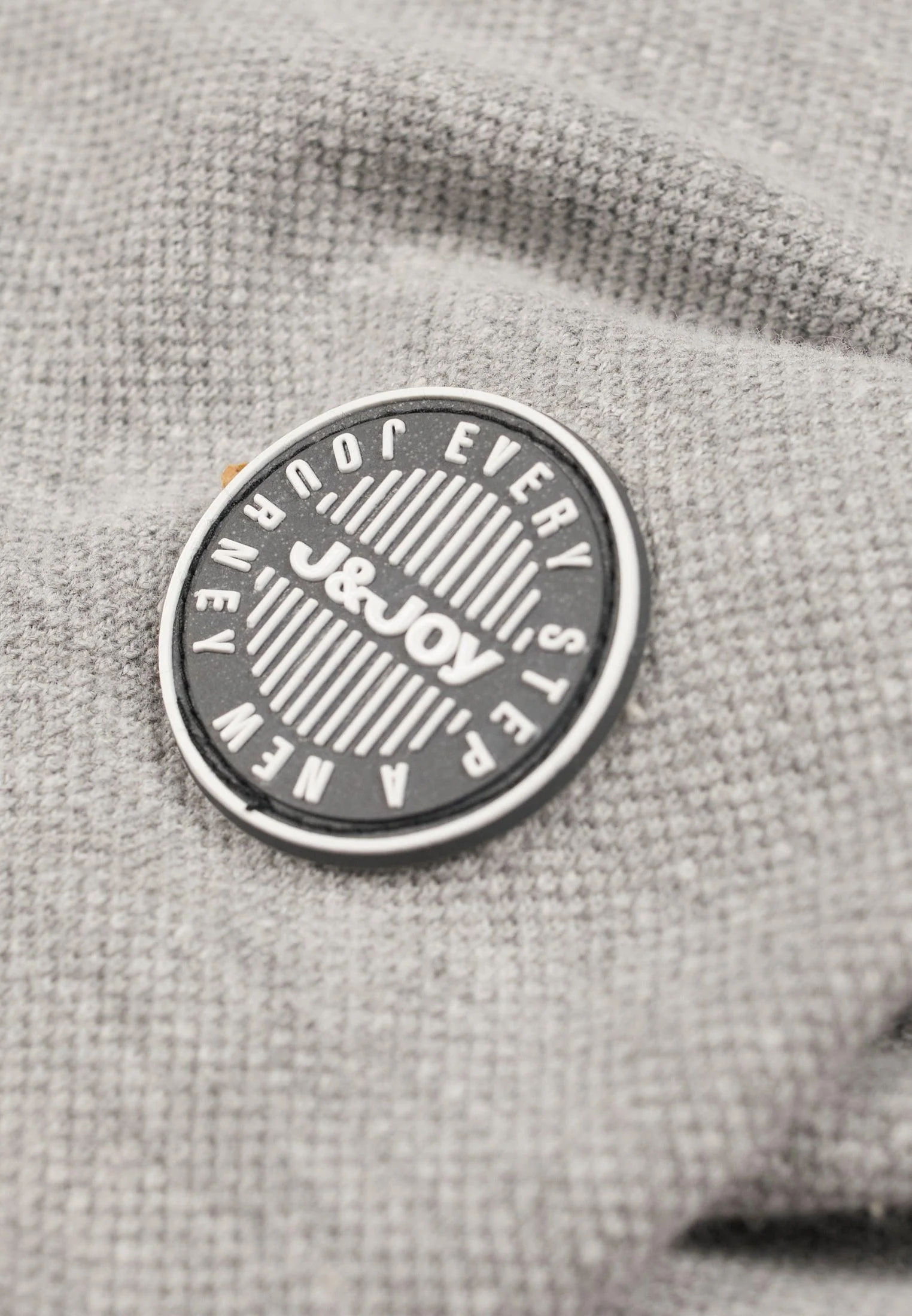 Polo Essentials homme gris clair coupe droite en coton – Image 4