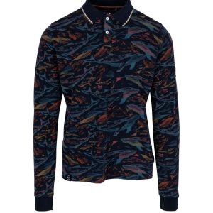 Polo Longues Manches Homme Churchill River Prin