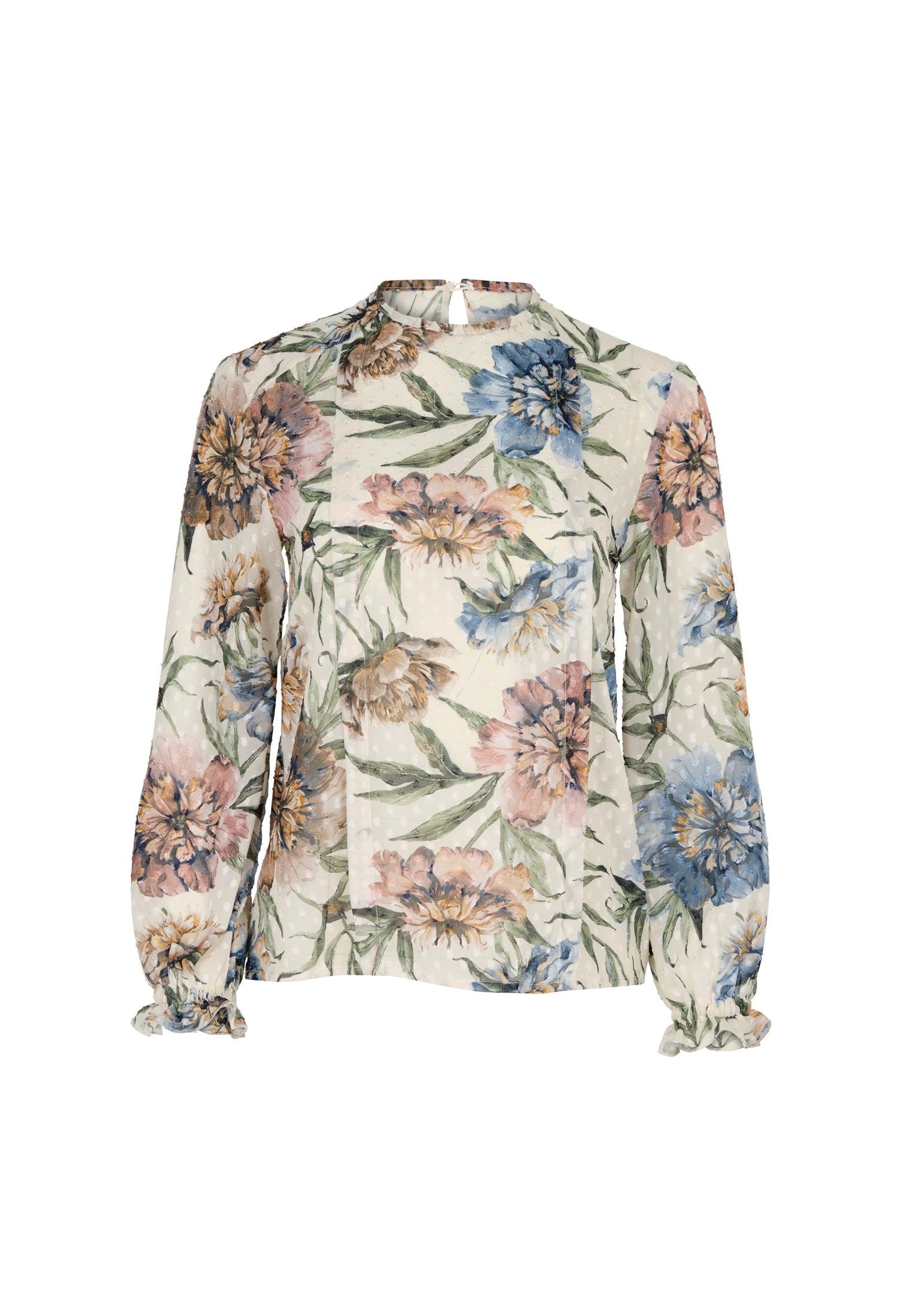 Chemisier femme coupe classique avec imprimé fleuri – Image 7