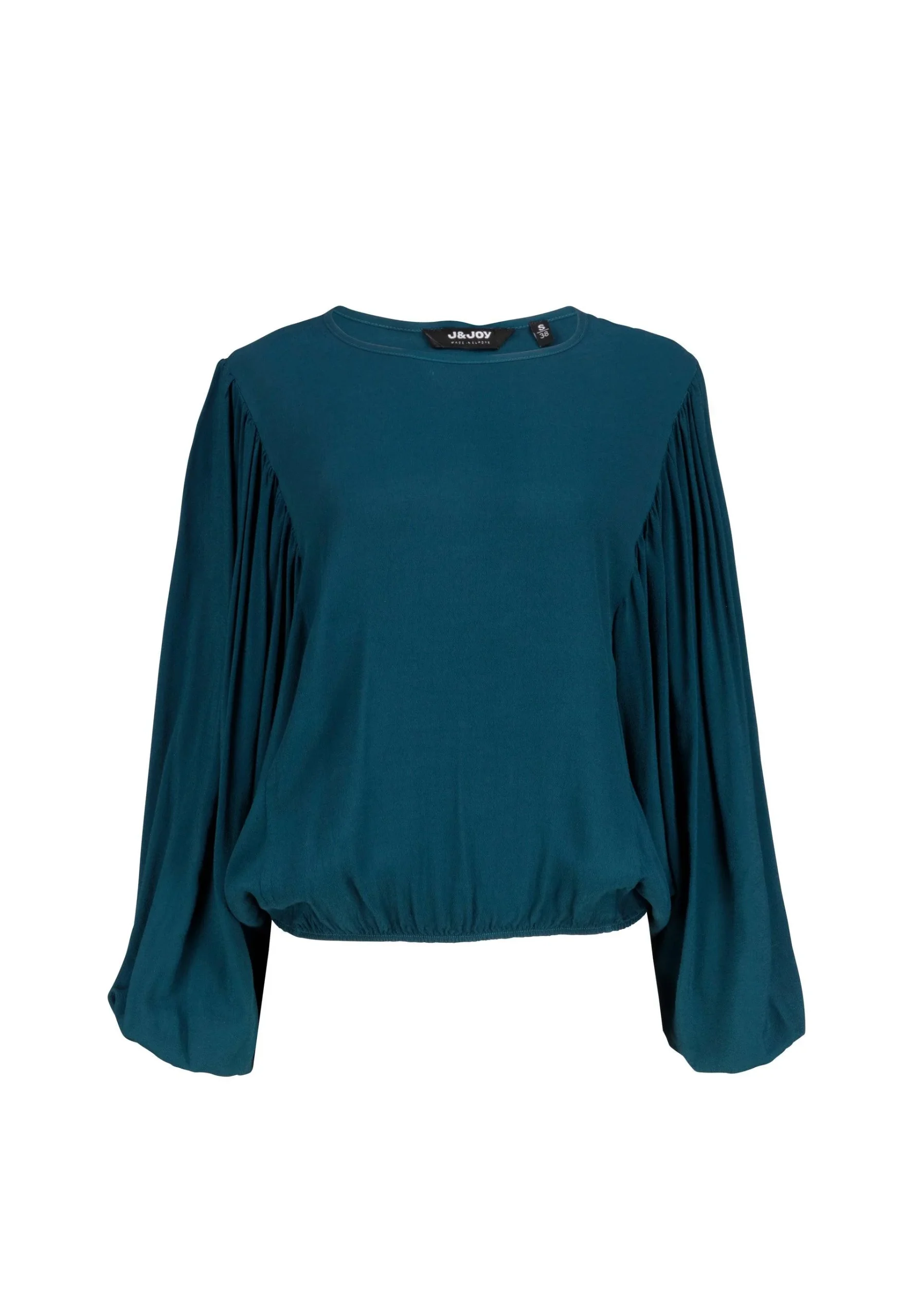 Chemisier femme bleu avec manches larges – Image 5