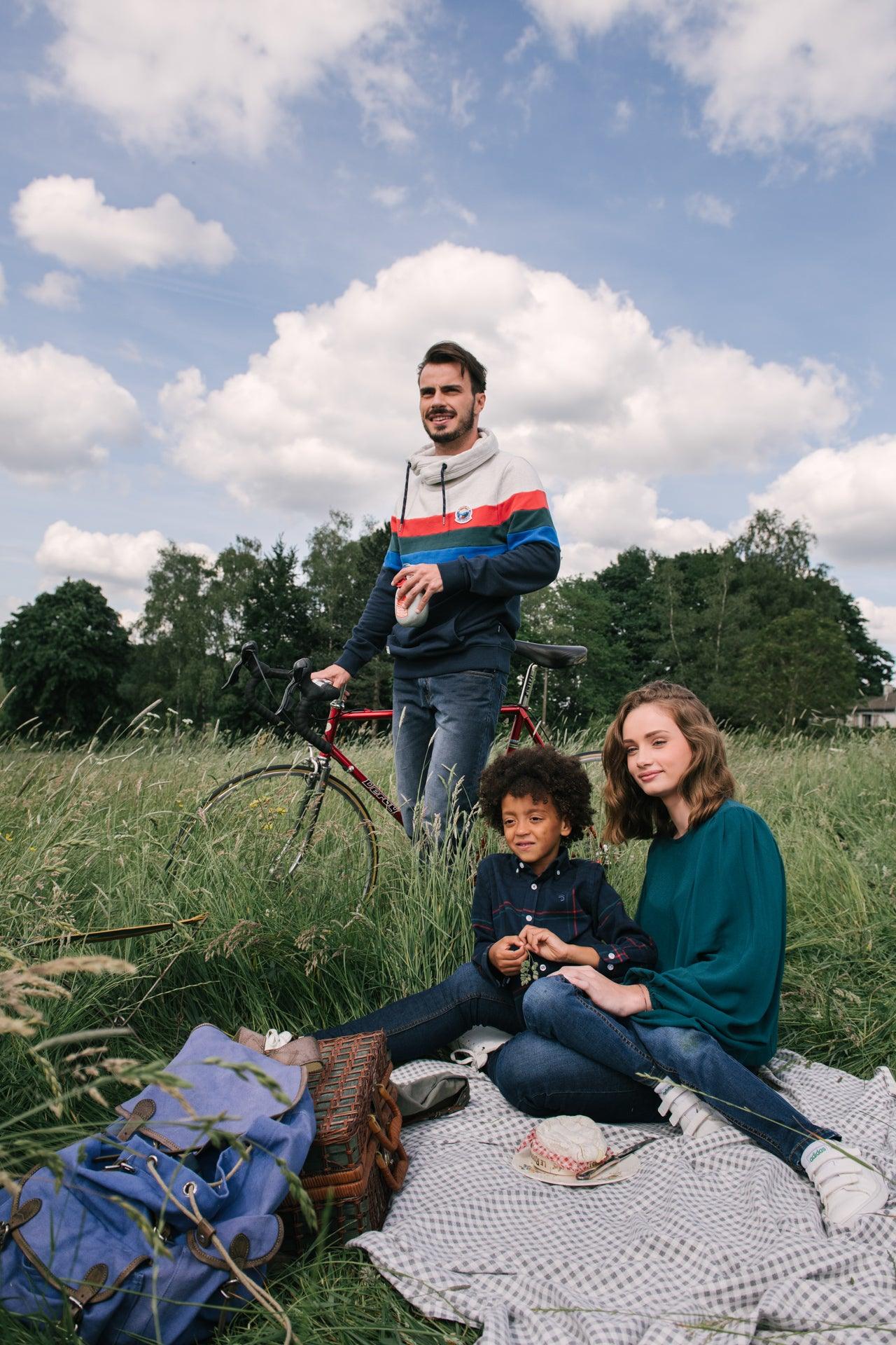 Chemisier femme bleu avec manches larges – Image 7