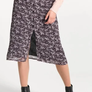 Jupe femme légère avec imprimé floral