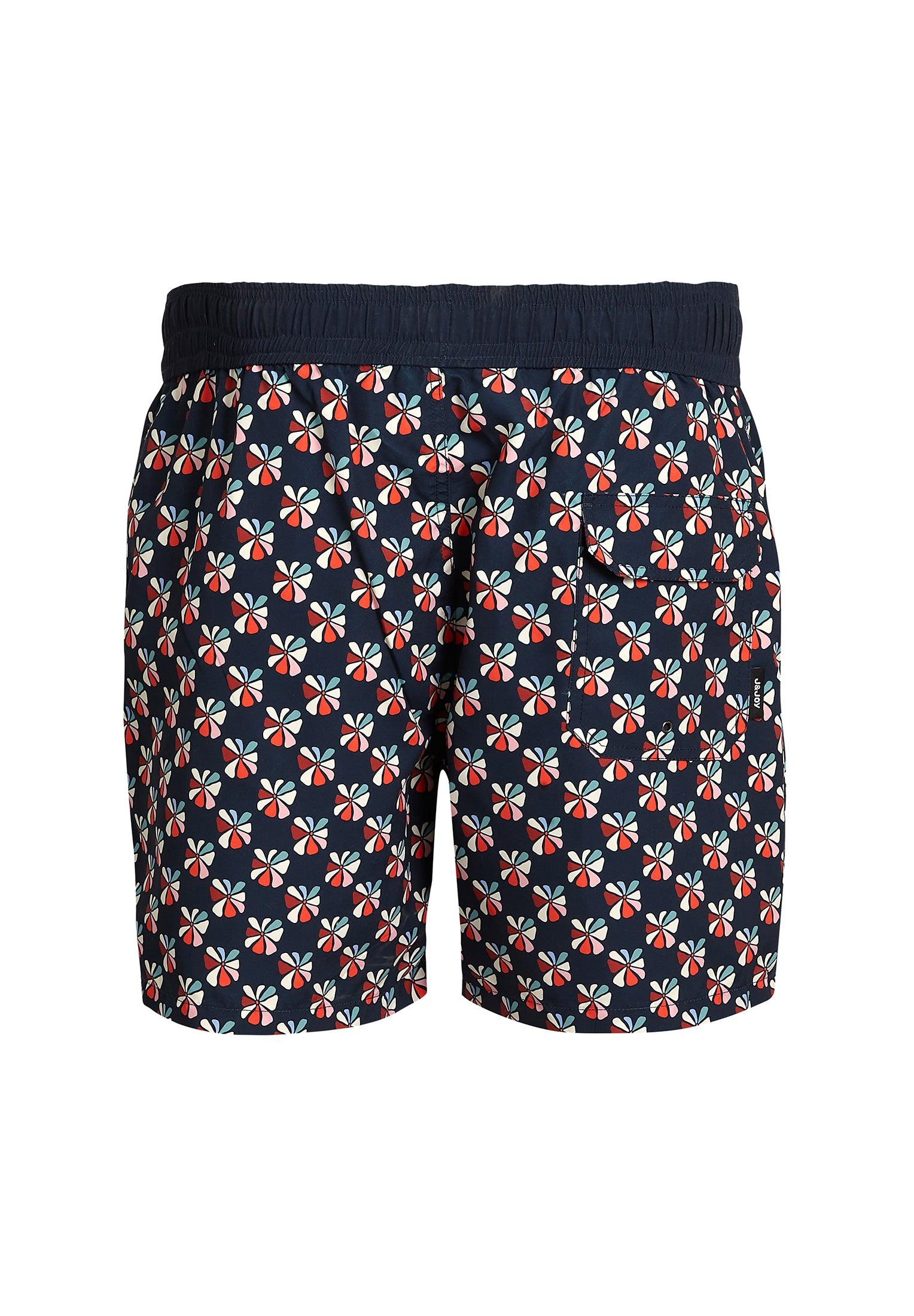 Short de bain homme imprimé abstrait – Image 7