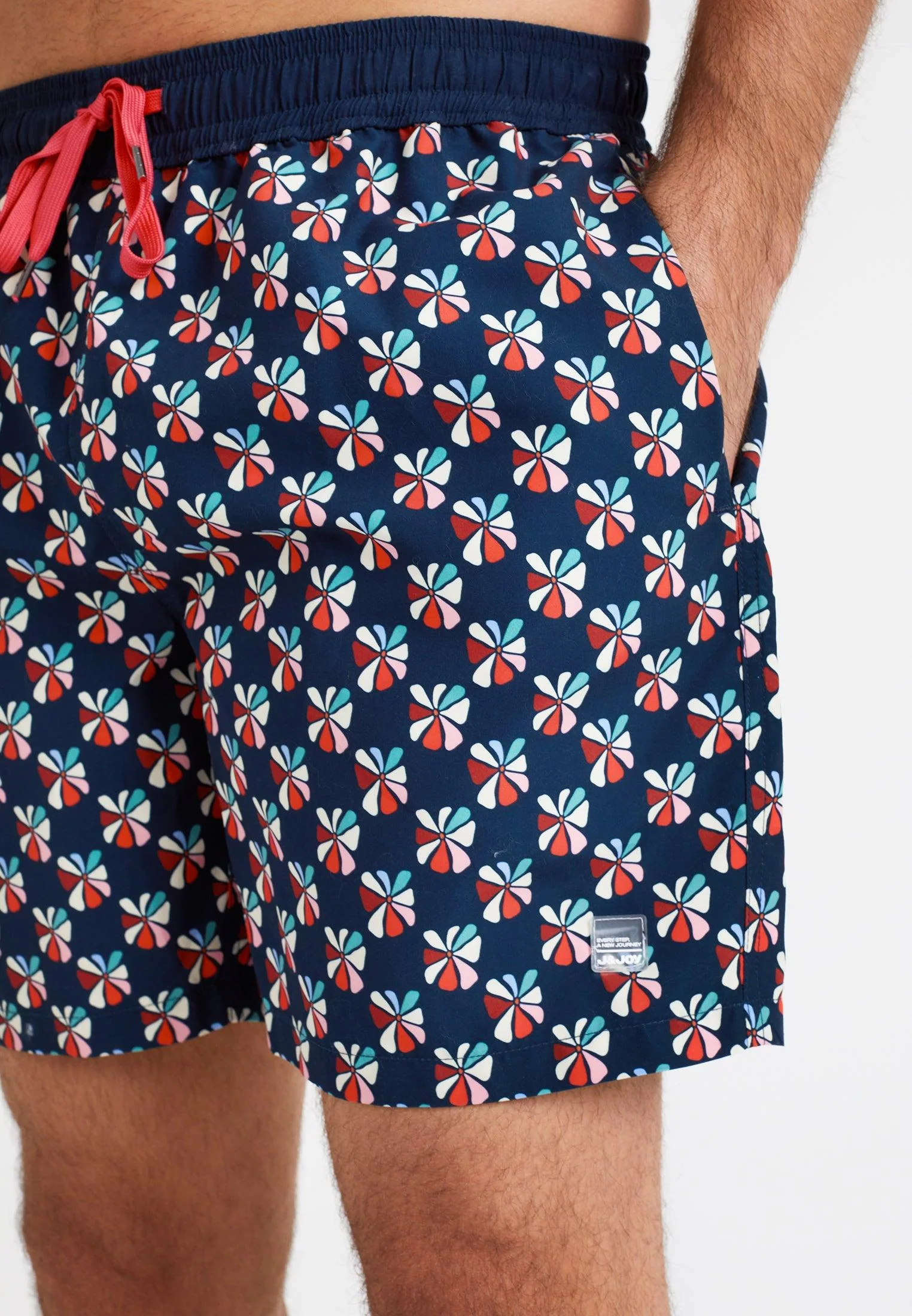 Short de bain homme imprimé abstrait – Image 5