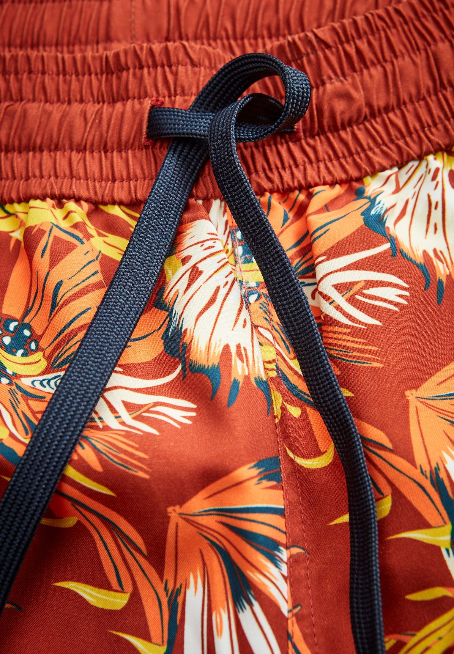 Short de bain homme imprimé végétal – Image 7