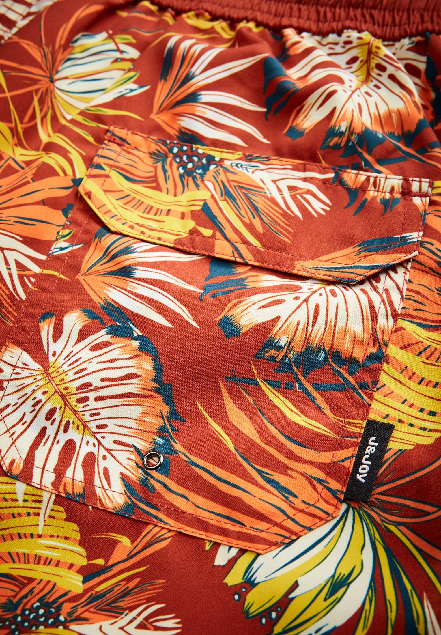 Short de bain homme imprimé végétal – Image 9