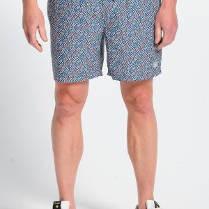 Short de bain homme imprimé smileys