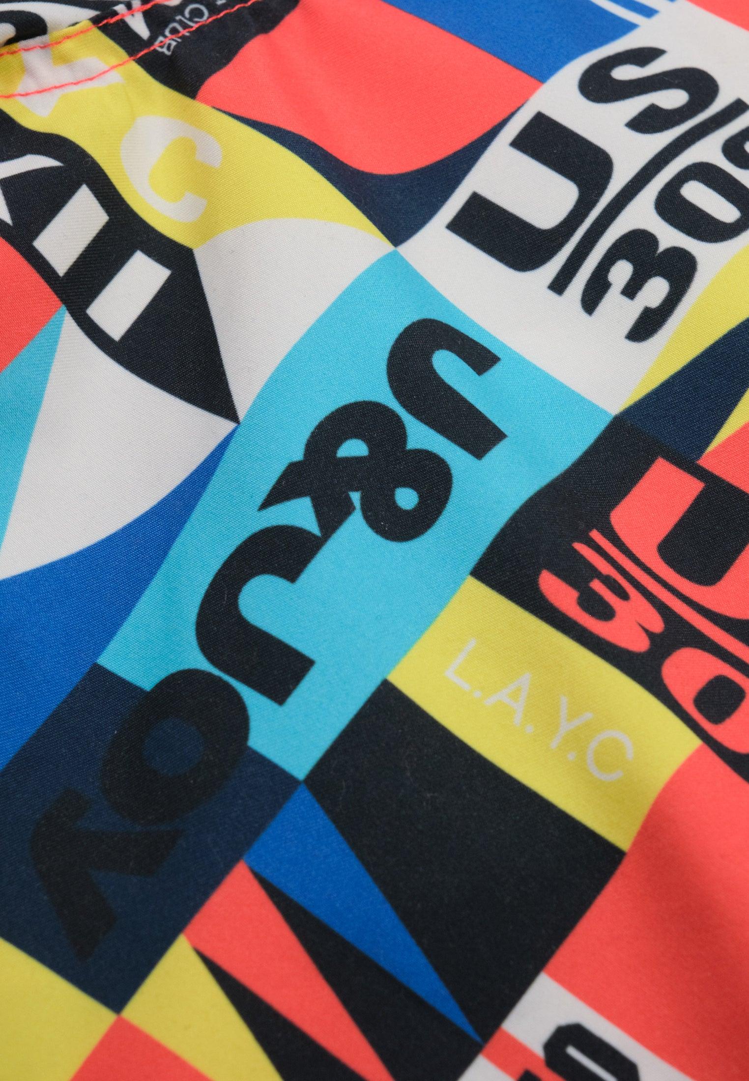 Short de bain homme patchwork J&JOY – Image 4