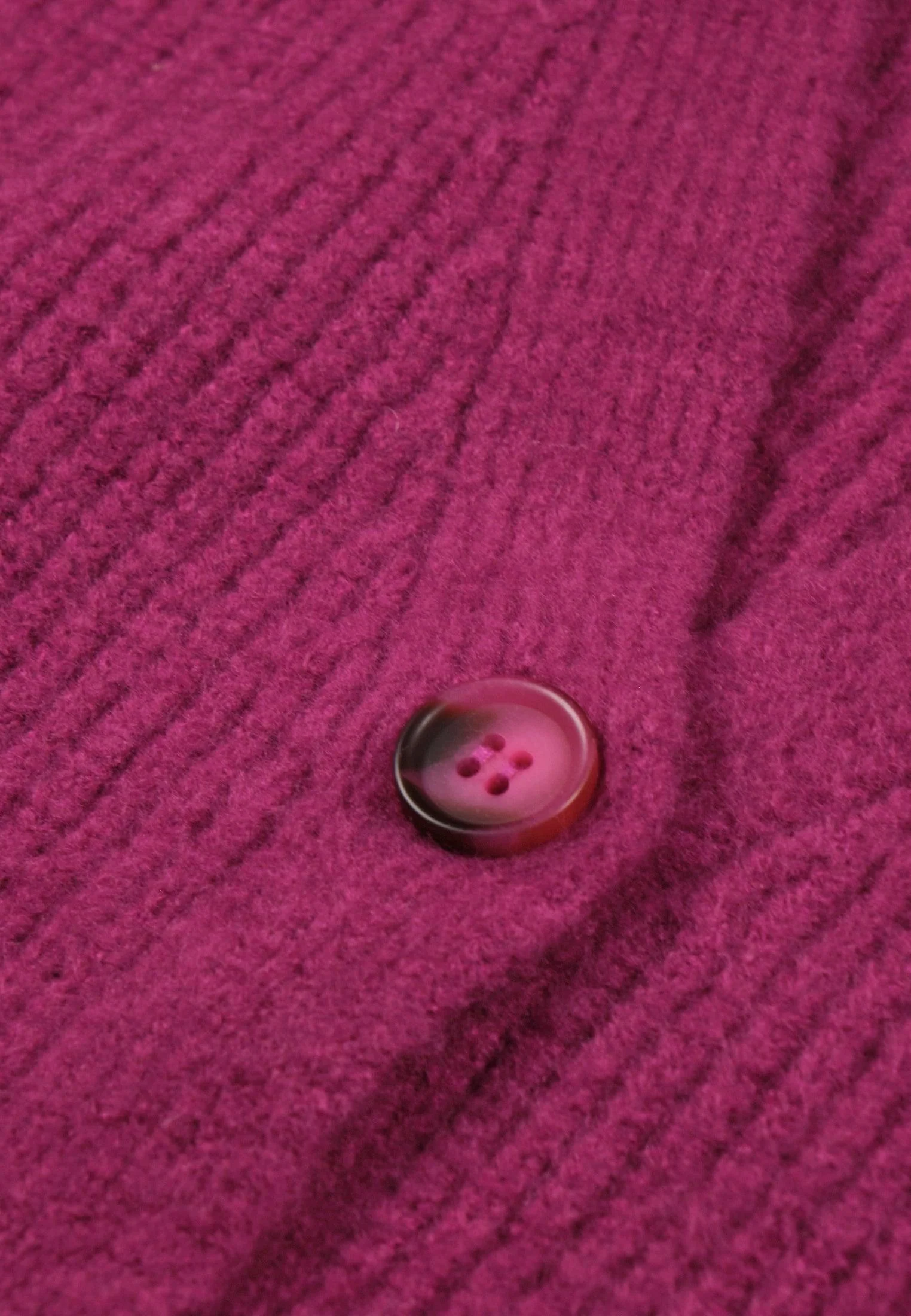 Cardigan femme fuchsia à boutons – Image 5