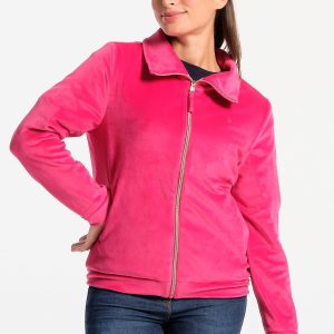 Polar femme fuchsia avec zip