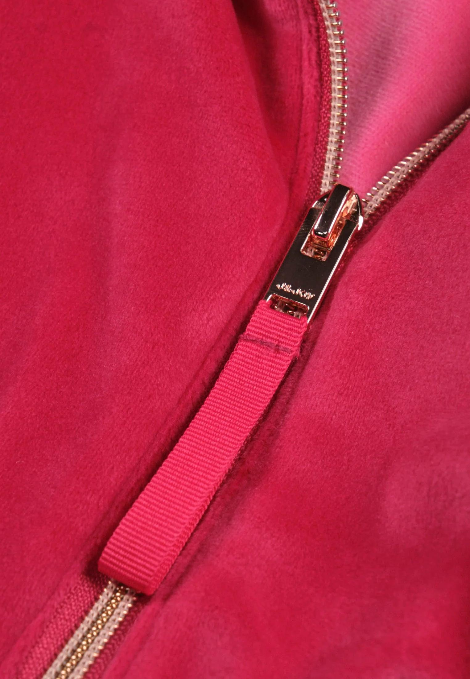 Polar femme fuchsia avec zip – Image 8