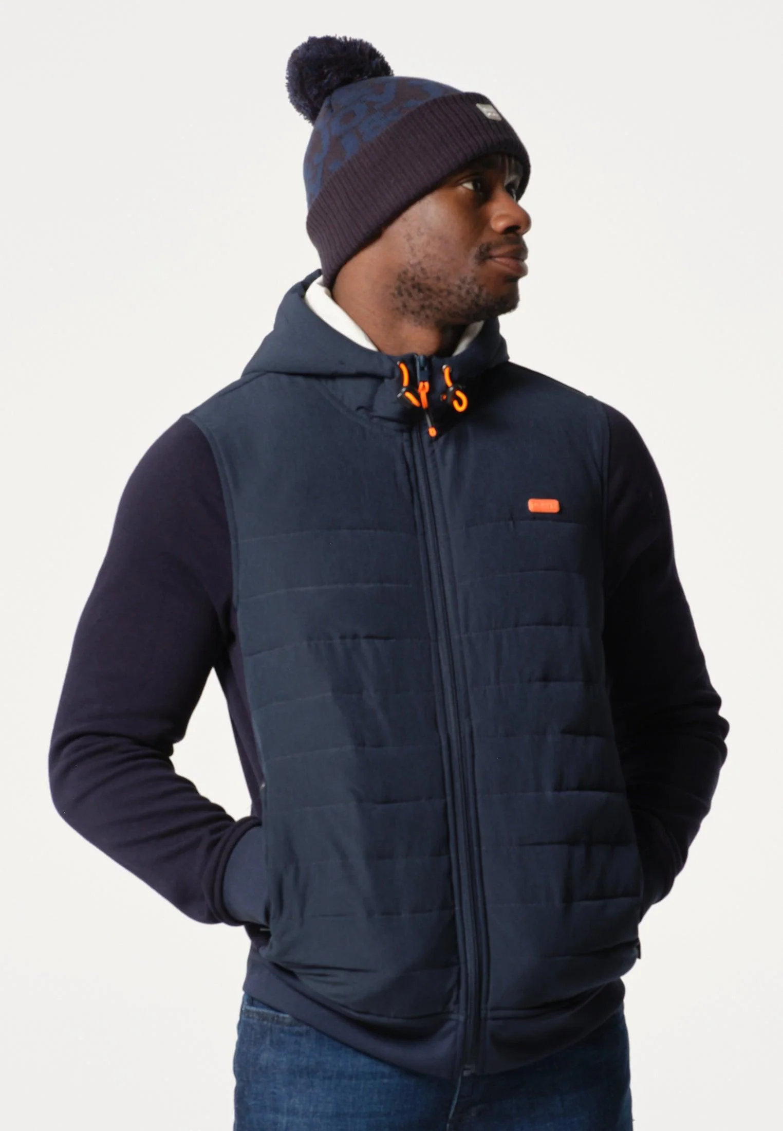 Bonnet homme bleu J&JOY – Image 2