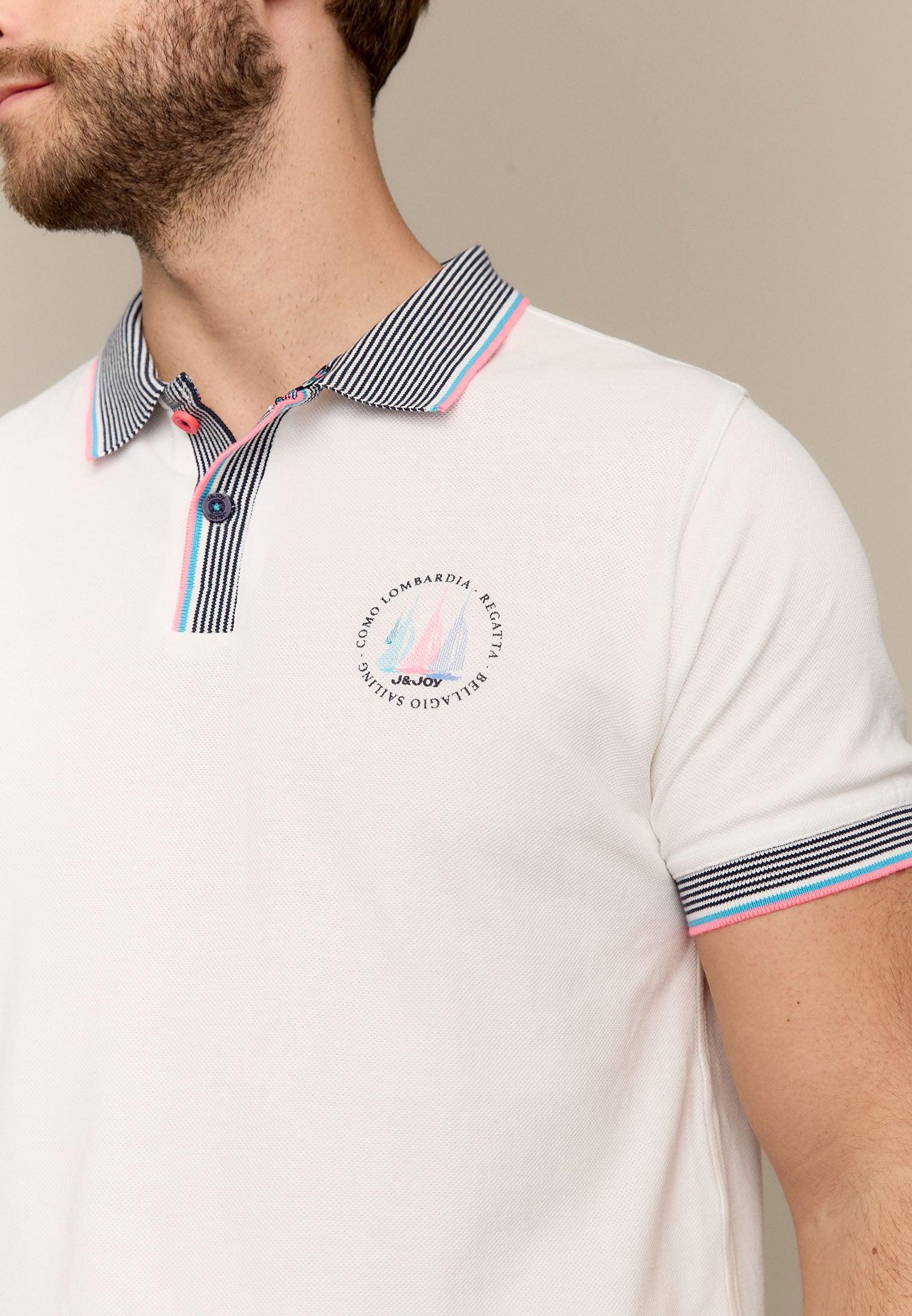 Polo homme blanc REGATTA dans le dos – Image 4