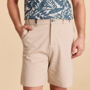 Short homme beige