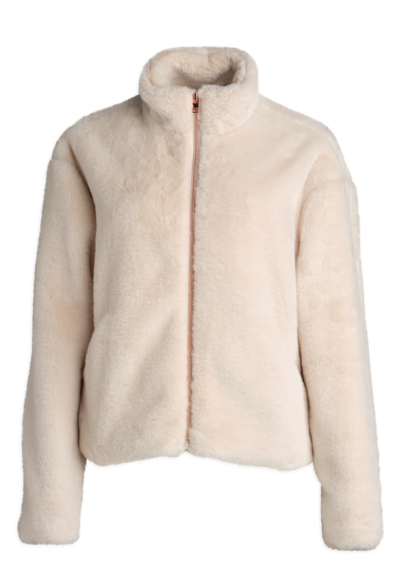 Polar femme beige zippé – Image 7