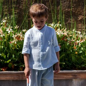 Alphonse bleu (COTON ORGANIQUE)