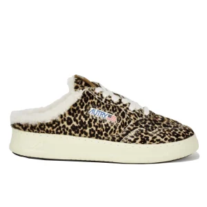 Baskets Mules Low Léopard