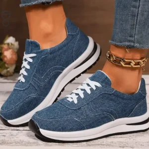 Chaussures Orthopédiques Tendances en Denim Femme