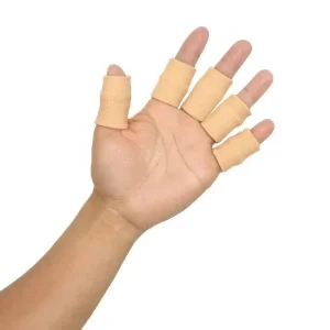 Attelle au doigt beige