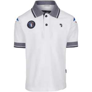 Polo Enfant Collector White France