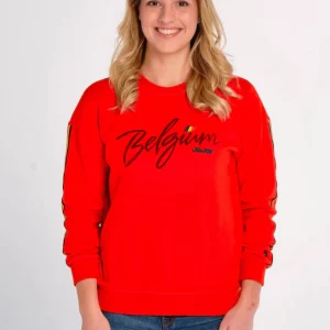 Sweat Femme Collector Red Belgium