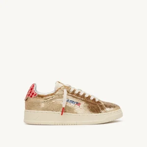 Baskets Dallas Low Platinum Red