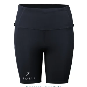 Cuissard Innovant de Trail Running & Running Femme 6 Poches, Ceinture Intégrée, Maintien Musculaire