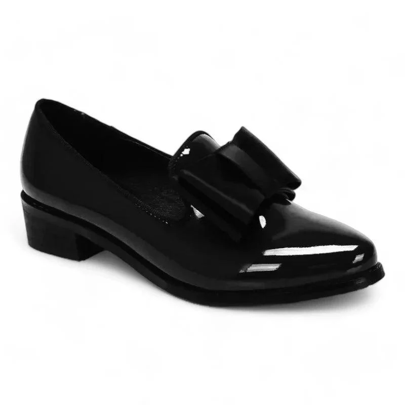 mocassin orthopédique femme vernis à bouts pointus – Image 4