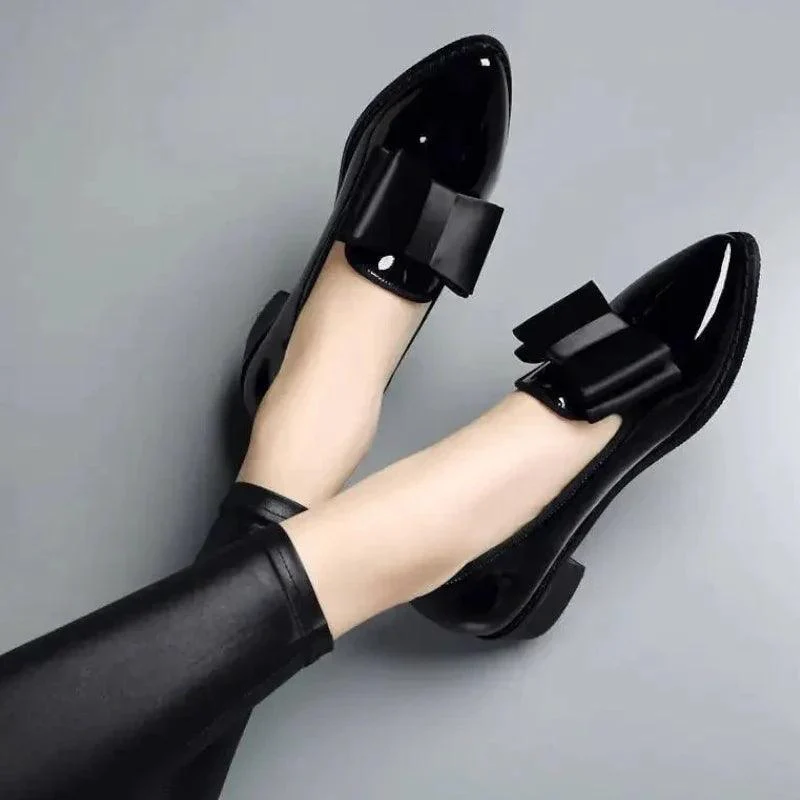 mocassin orthopédique femme vernis à bouts pointus – Image 6