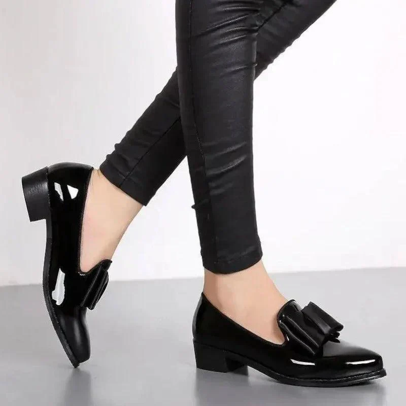 mocassin orthopédique femme vernis à bouts pointus – Image 5