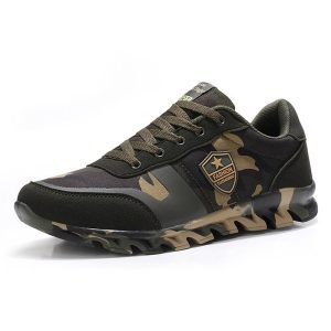 Chaussures de course à larmé Camouflage unisexe