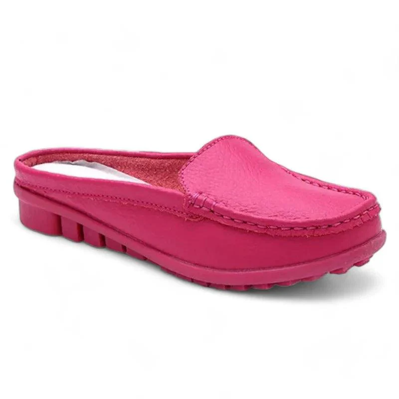 mocassin orthopédique femme mules en cuir – Image 3
