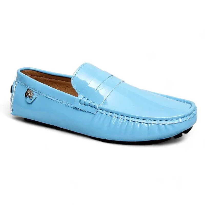 mocassin orthopédique femme plats vernis – Image 7