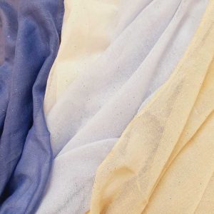 Foulard uni paillettes (+ couleurs)