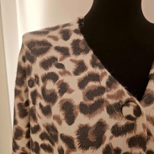 Gilet motif léopard