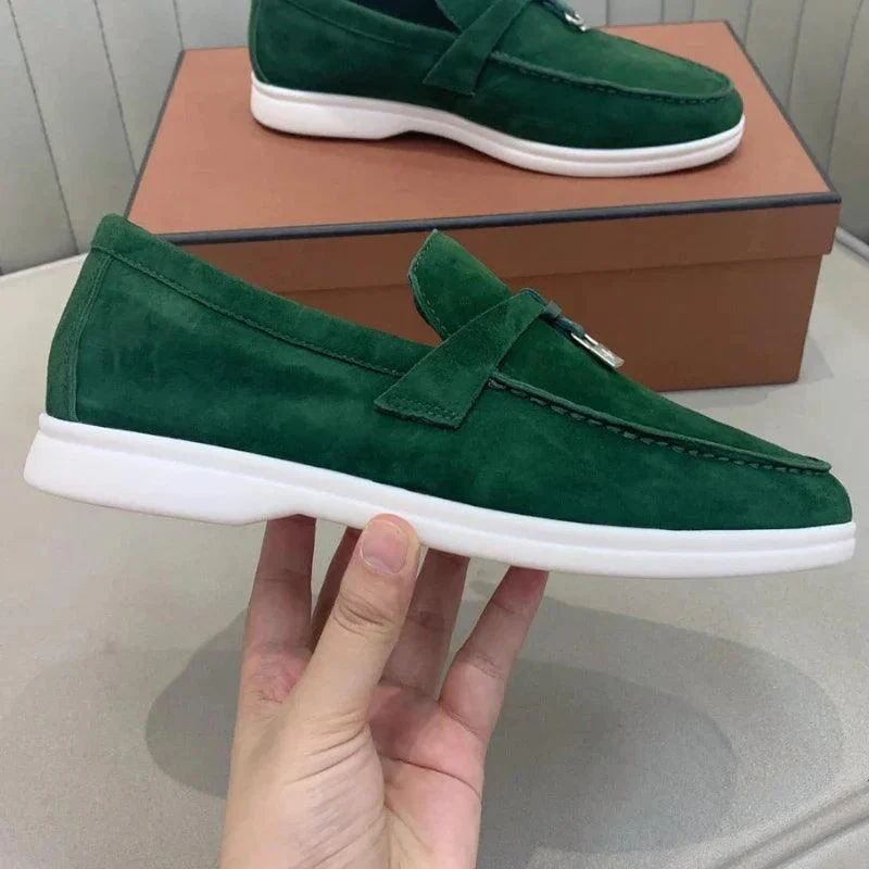 mocassin orthopédique femme classiques en daim – Image 3