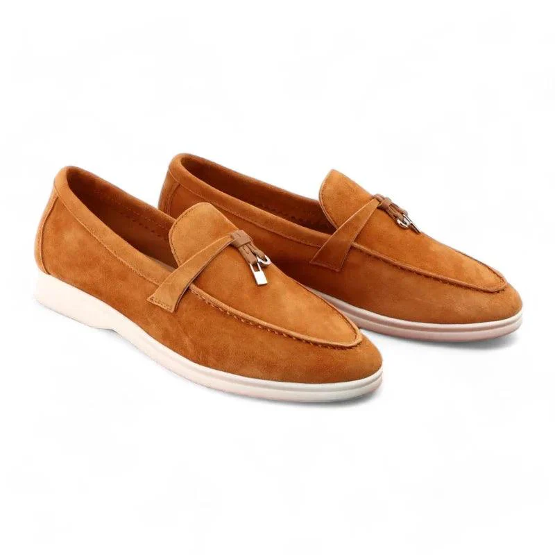 mocassin orthopédique femme classiques en daim – Image 7