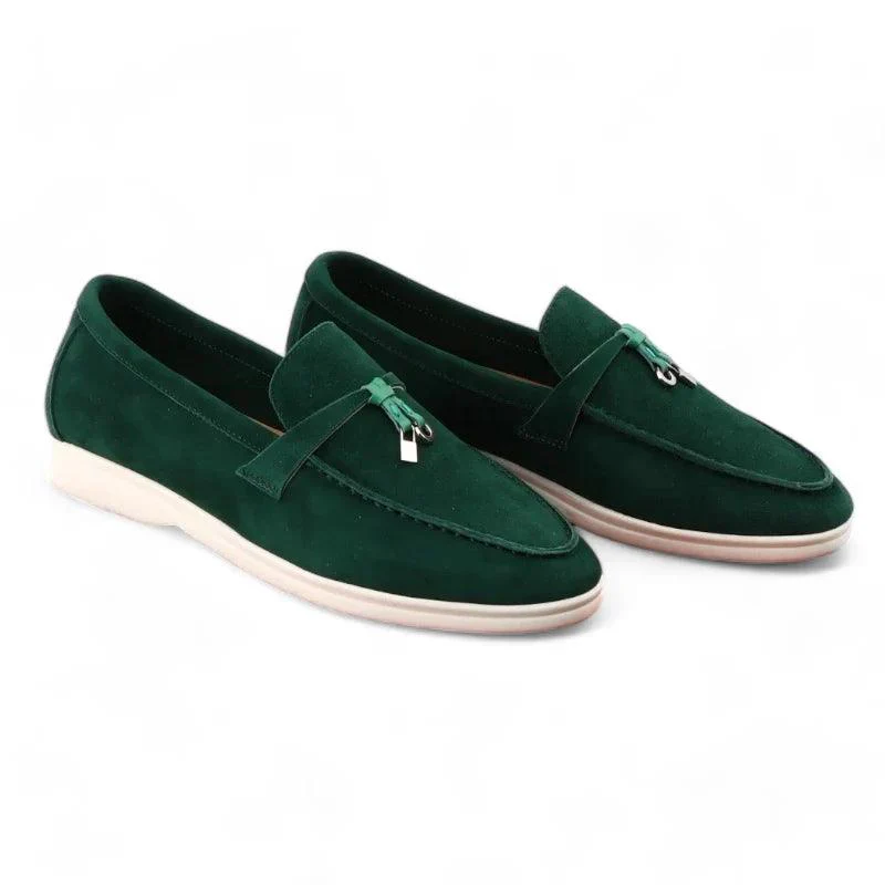 mocassin orthopédique femme classiques en daim – Image 9