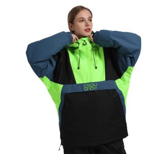 Veste ski femme respirante à capuche