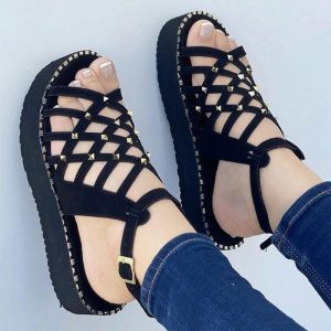 Chaussures à talons plats pour Femme - Jekiss