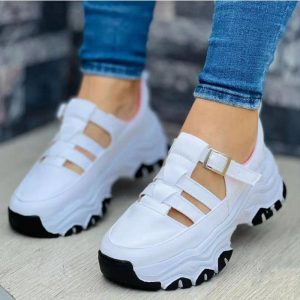 Chaussures orthopédiques respirantes à boucle évidée pour Femmes - Octopus