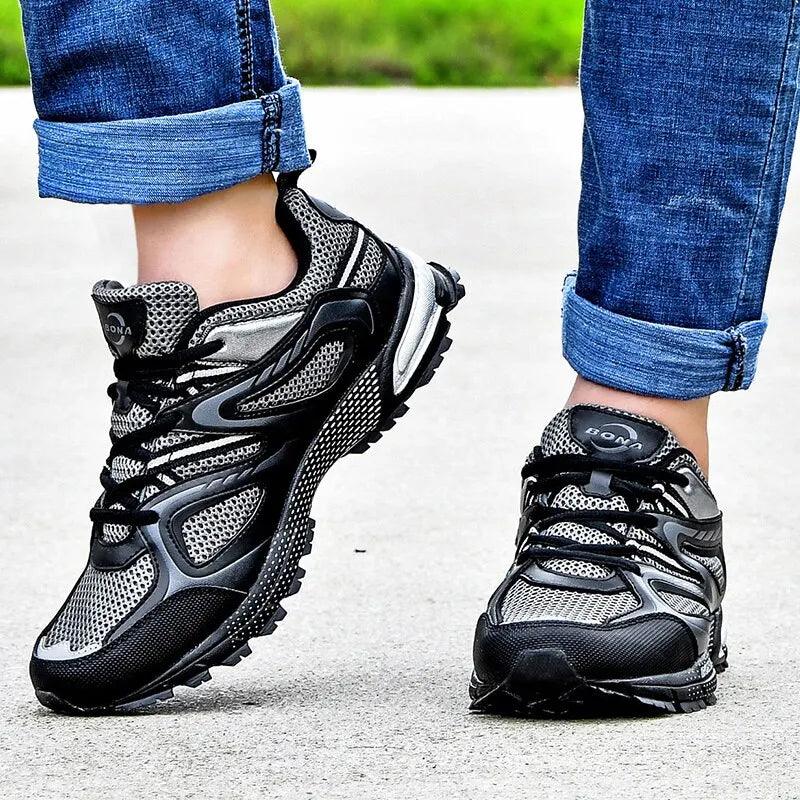 Chaussures de Course en Maille Fendue pour Hommes – Image 4