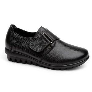 Mocassins orthopédiques femmes en cuir fendu