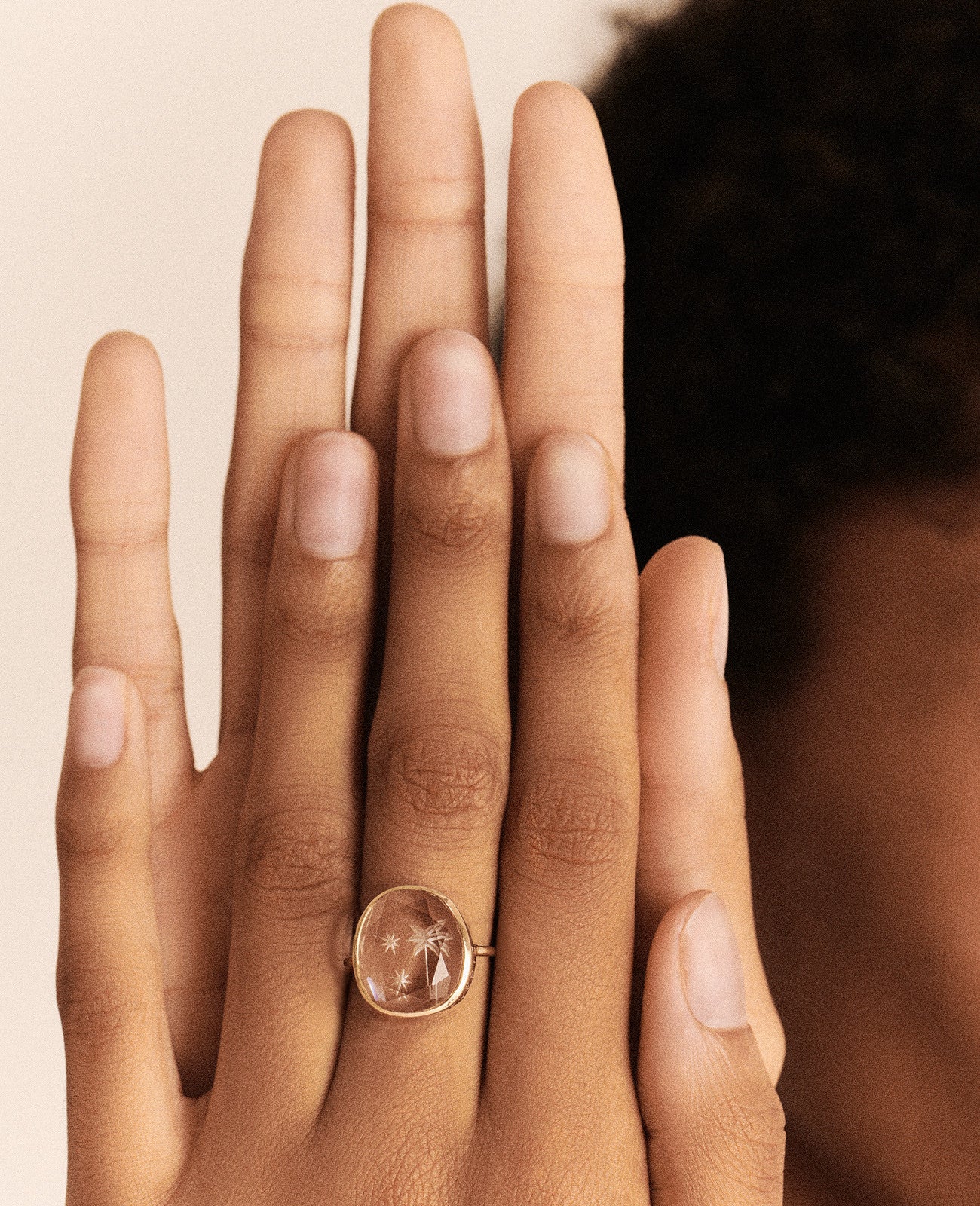 Bague Alba Rock Crystal – Image 2