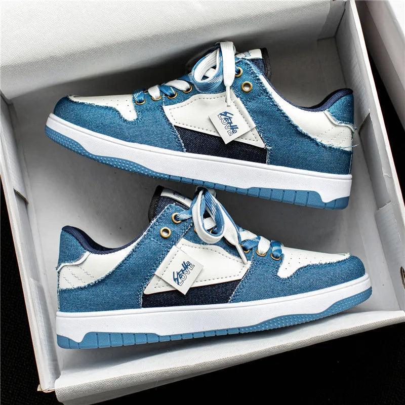 Chaussures Orthopédiques de skate basses avec lacets contrastés pour femmes - Ryler – Image 9