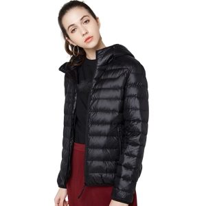 Doudoune ski femme à capuche ultra-légère