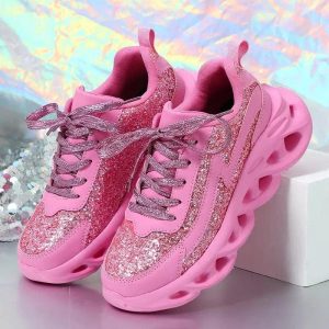 Basket rose pour femmes