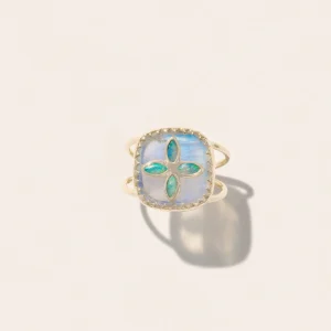 Bague Bowie n°2 Moonstone