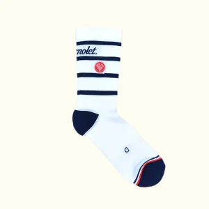 Chaussette hipster marinière | à l'unité