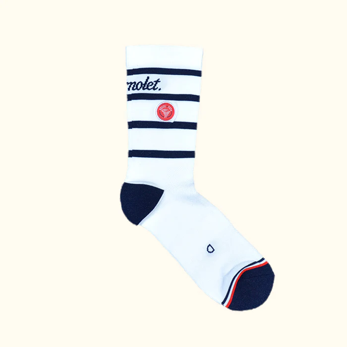 Chaussette hipster marinière | à l'unité